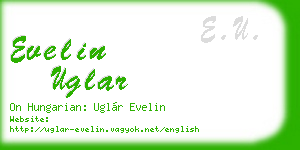 evelin uglar business card