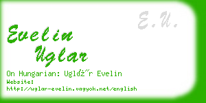 evelin uglar business card